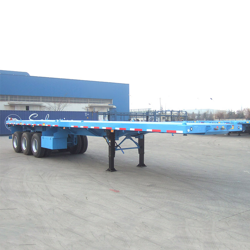 Container transport flatbed trailer  for Sale in Zambia