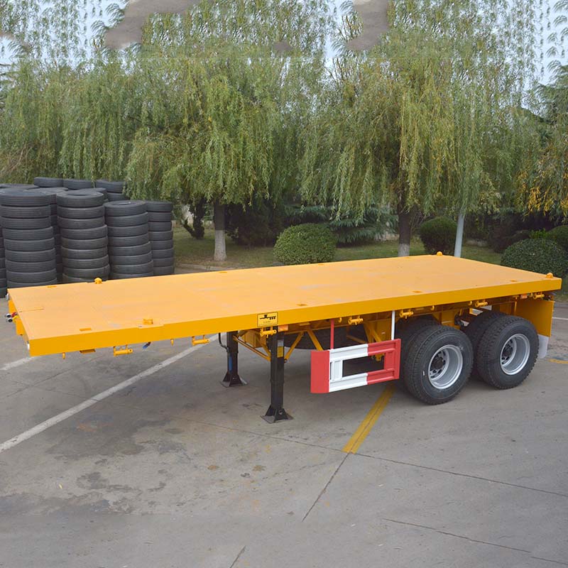 Container transport flatbed trailer  for Sale in Zambia