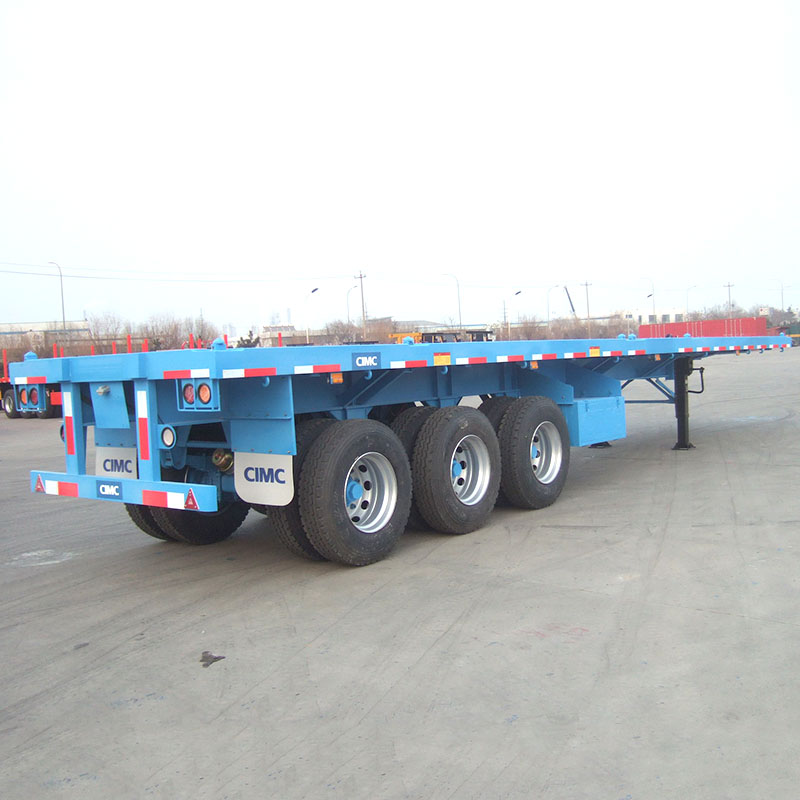 Container transport flatbed trailer  for Sale in Zambia