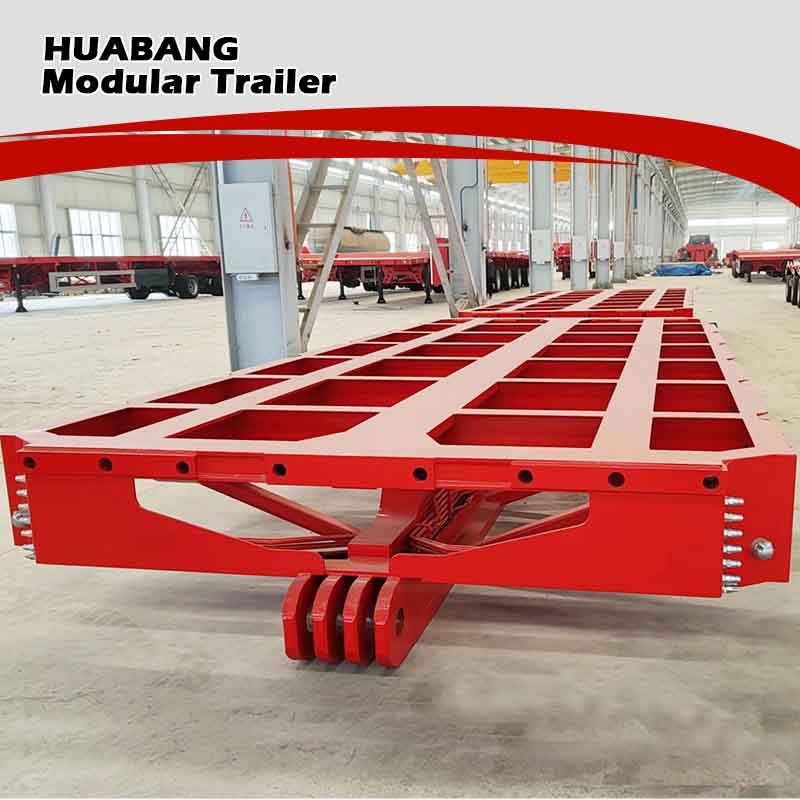 Heavy Transporter Multi Axle Modular Trailer Hydraulic Trailer For Sale